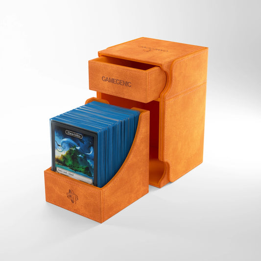 Gamegenic Watchtower 100+ XL Convertible Orange Deck Box
