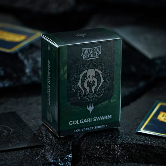 Dragon Shield Standard Dual Matte Sleeves- MTG Guildpact Series - Golgari Swarm Art 100 ct.