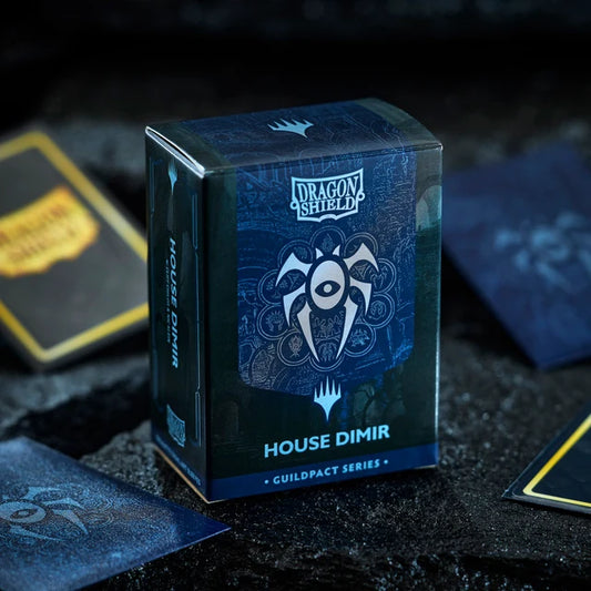 Dragon Shield Standard Dual Matte Sleeves- MTG Guildpact Series - House Dimir Art 100 ct.