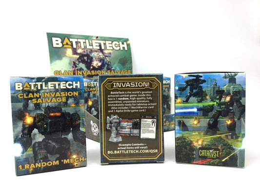 BattleTech Salvage Box: clan invasion