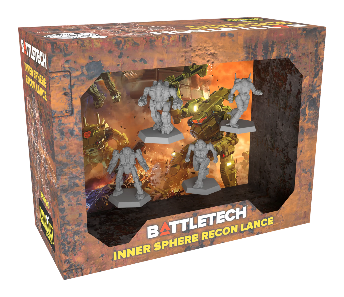 BattleTech: Inner Sphere Recon Lance Miniatures Pack