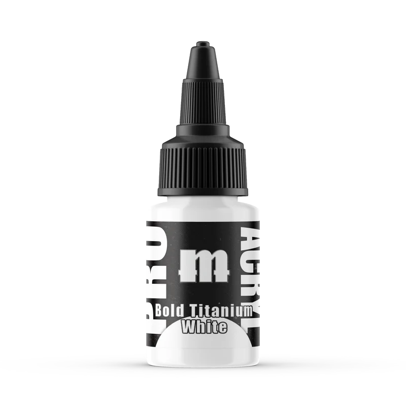 Pro Acryl Paint 001 Bold Titanium White