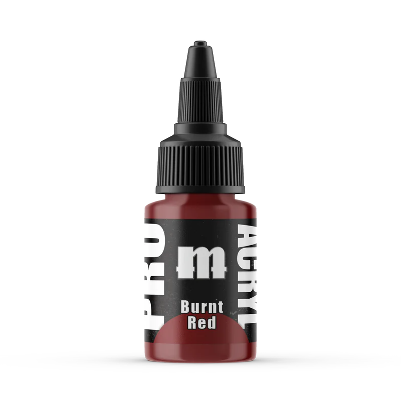 Pro Acryl Paint 008 Burnt Red