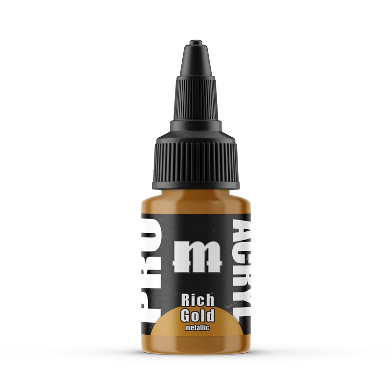 Pro Acryl Paint 028 Rich Gold