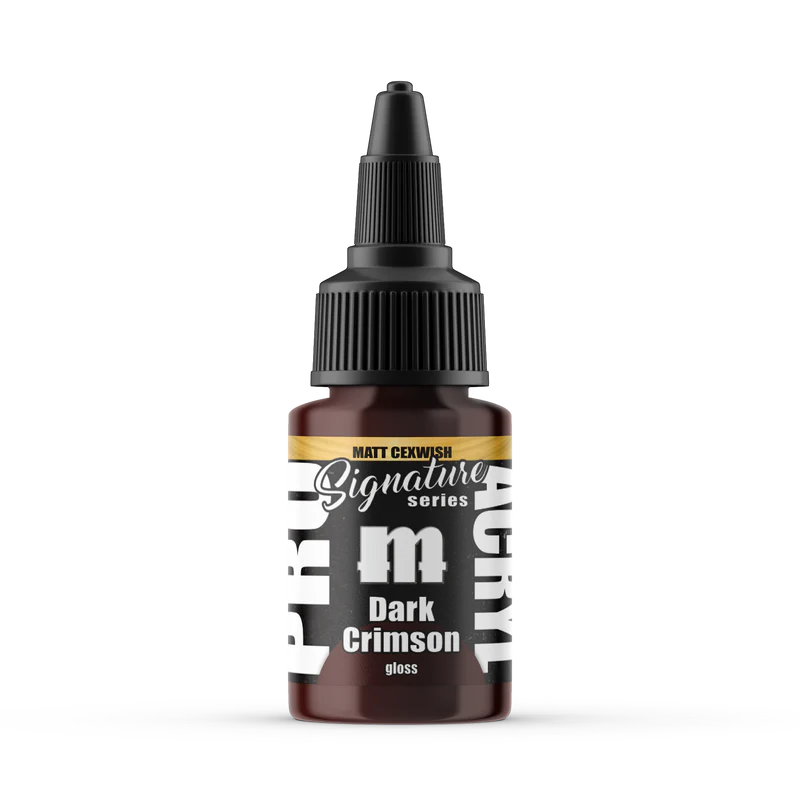 Pro Acryl Signature Paint S19 Dark Crimson