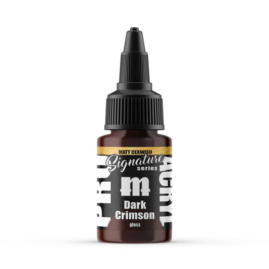 Pro Acryl Signature Paint S19 Dark Crimson