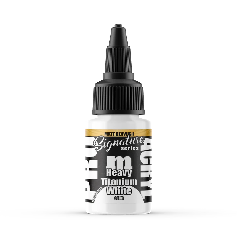 Pro Acryl Signature Paint S21 Heavy Titanium White