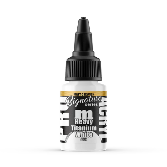 Pro Acryl Signature Paint S21 Heavy Titanium White