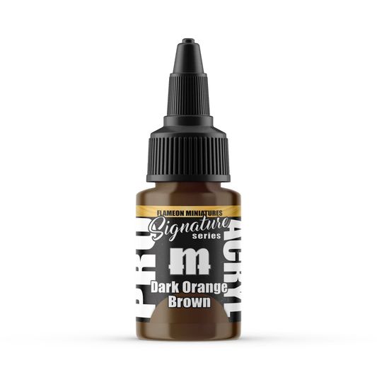 Pro Acryl Signature Paint S26 Dark Orange Brown