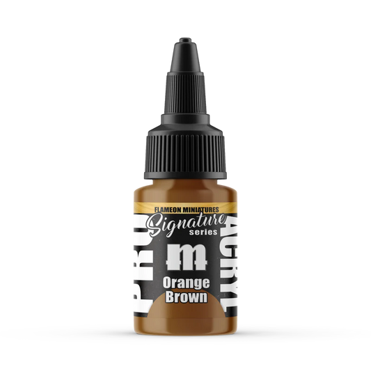 Pro Acryl Signature Paint S27 Orange Brown