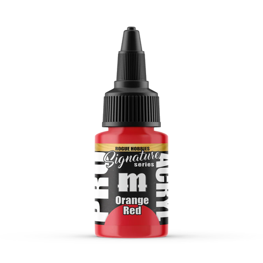 Pro Acryl Signature Paint S31 Orange Red