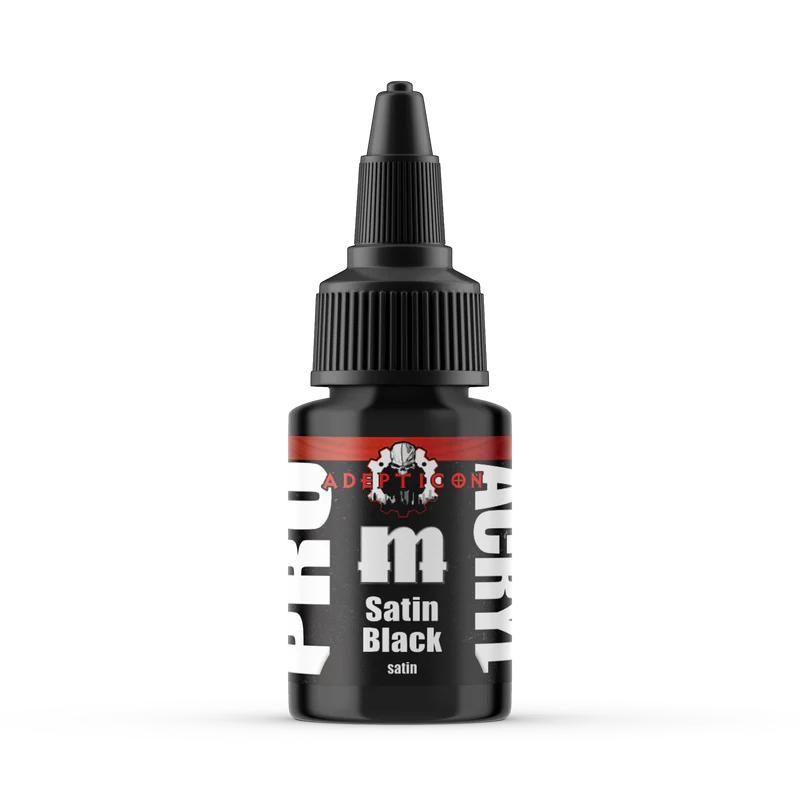 Pro Acryl Signature Paint S39 Satin Black