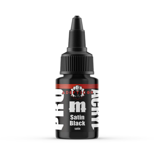 Pro Acryl Signature Paint S39 Satin Black