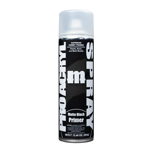 PRO Acryl SPRAY - Matte Black Primer