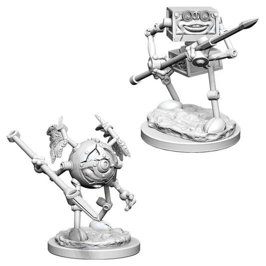 WizKids Dungeons & Dragons Nolzur's Marvelous Miniatures Unpainted Minis Wave 6 Monodrone & Duodrone
