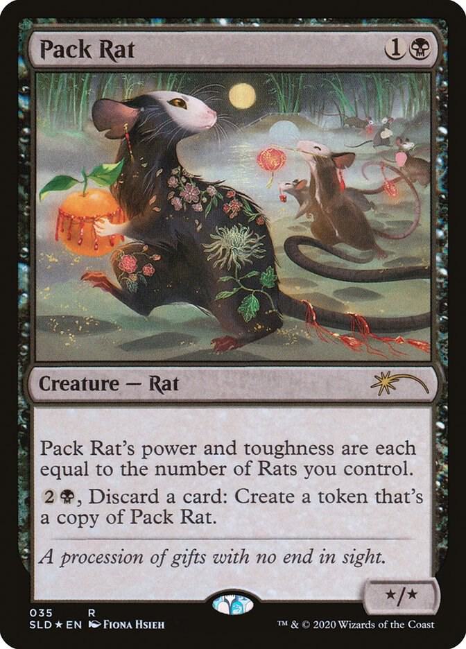 Pack Rat (035) - Secret Lair Drop Series #35 (Lightly Played Foil)