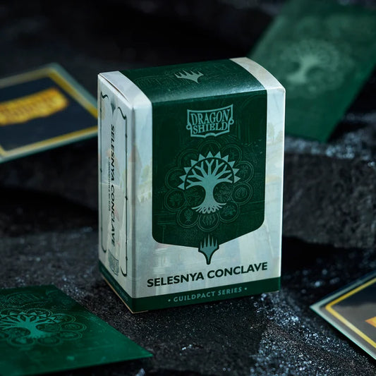 Dragon Shield Standard Dual Matte Sleeves- MTG Guildpact Series - Selesnya Conclave Art 100 ct.