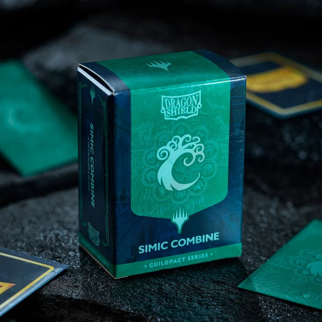Dragon Shield Standard Dual Matte Sleeves- MTG Guildpact Series - Simic Combine Art 100 ct.