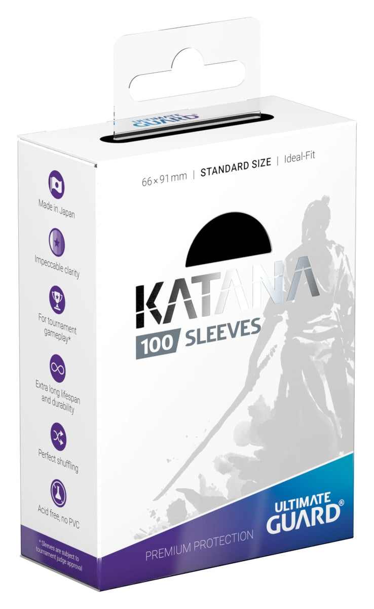 Ultimate Guard Katana Black Card Sleeves (100ct)