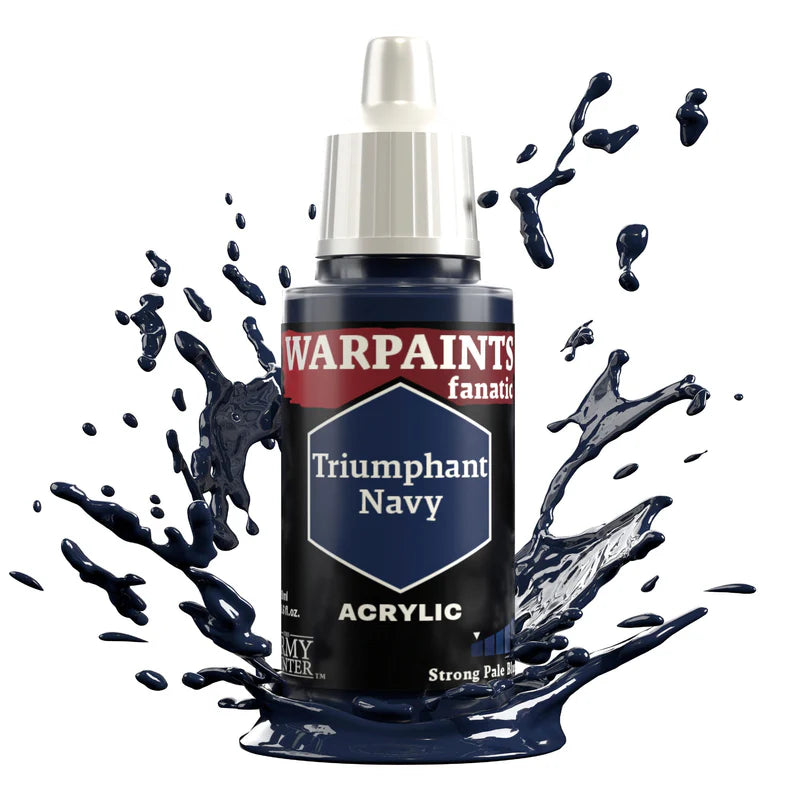 Army Painter Warpaints Fanatic Triumphant Navy