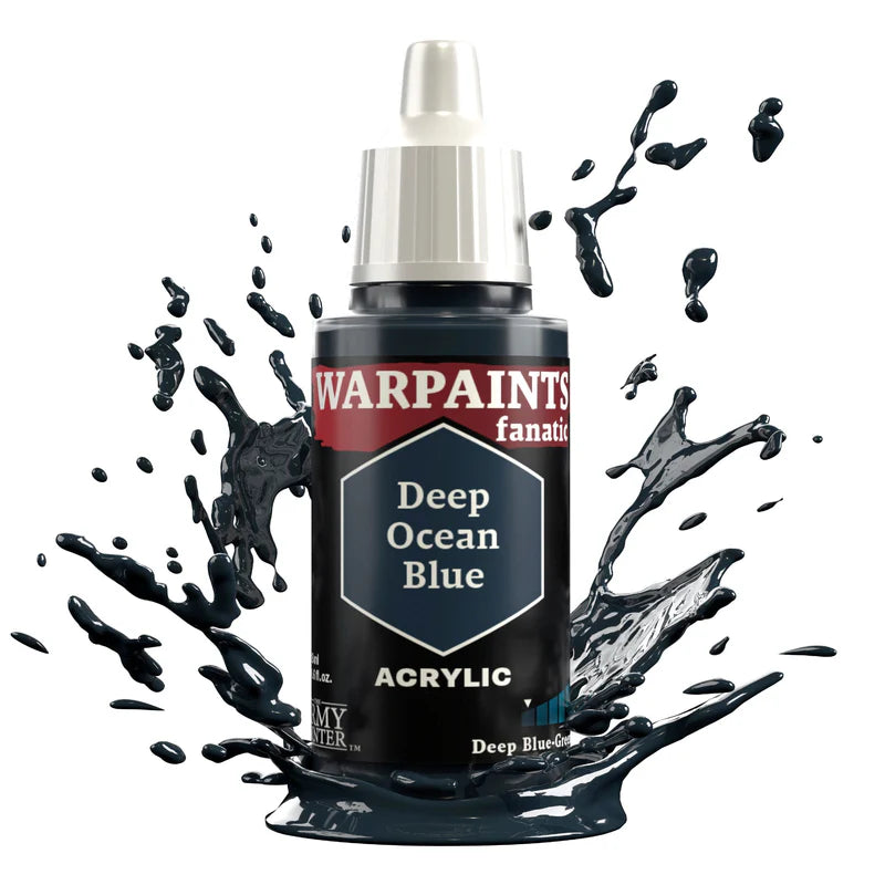 Army Painter Warpaints Fanatic Deep Ocean Blue