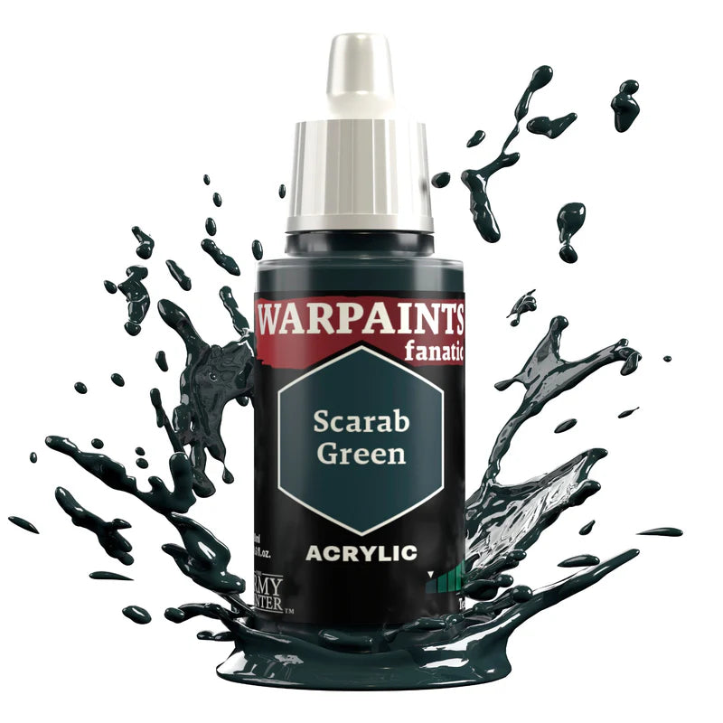 Army Painter Warpaints Fanatic Scarab Green