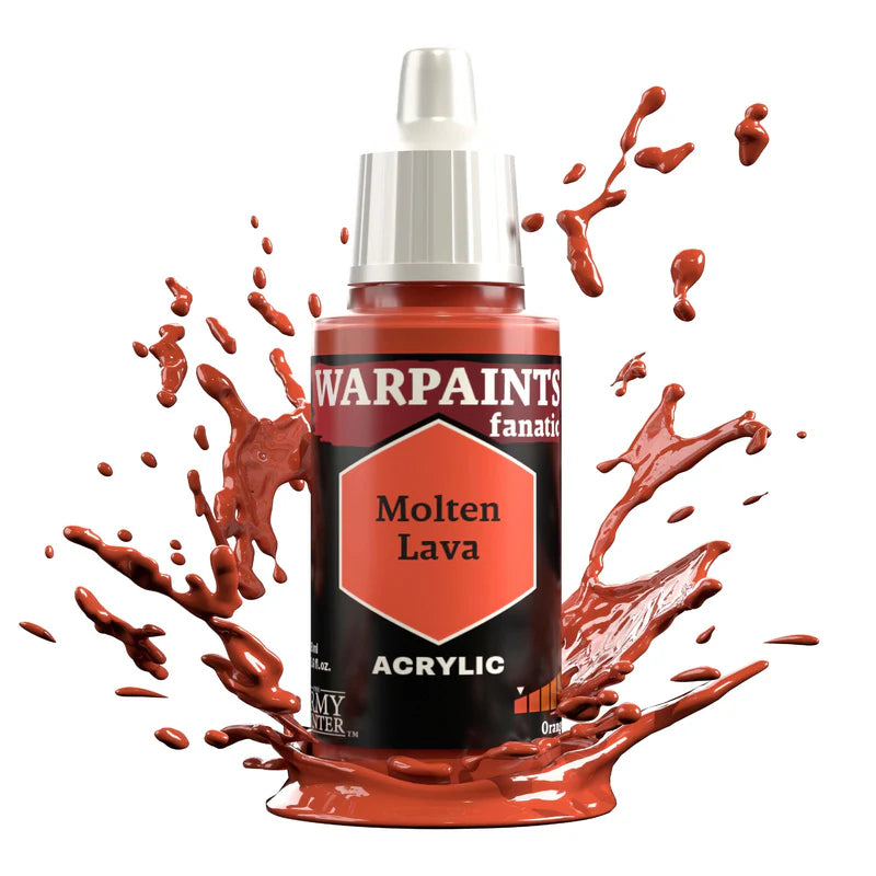 Army Painter Warpaints Fanatic Molten Lava