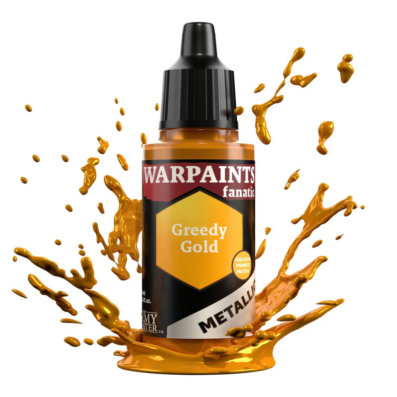 Army Painter Warpaints Fanatic Metallic Greedy Gold