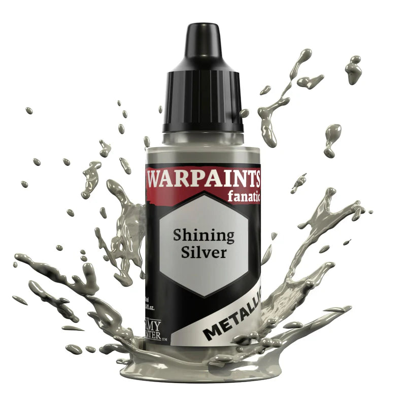 Army Painter Warpaints Fanatic Metallic Shining Silver