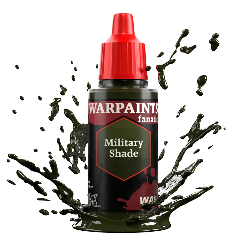 Army Painter Warpaints Fanatic Wash Military Shade