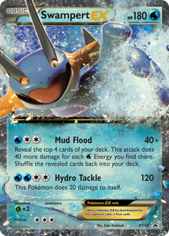 Swampert-EX Holofoil - XY Black Star Promos #XY55 (Near Mint)
