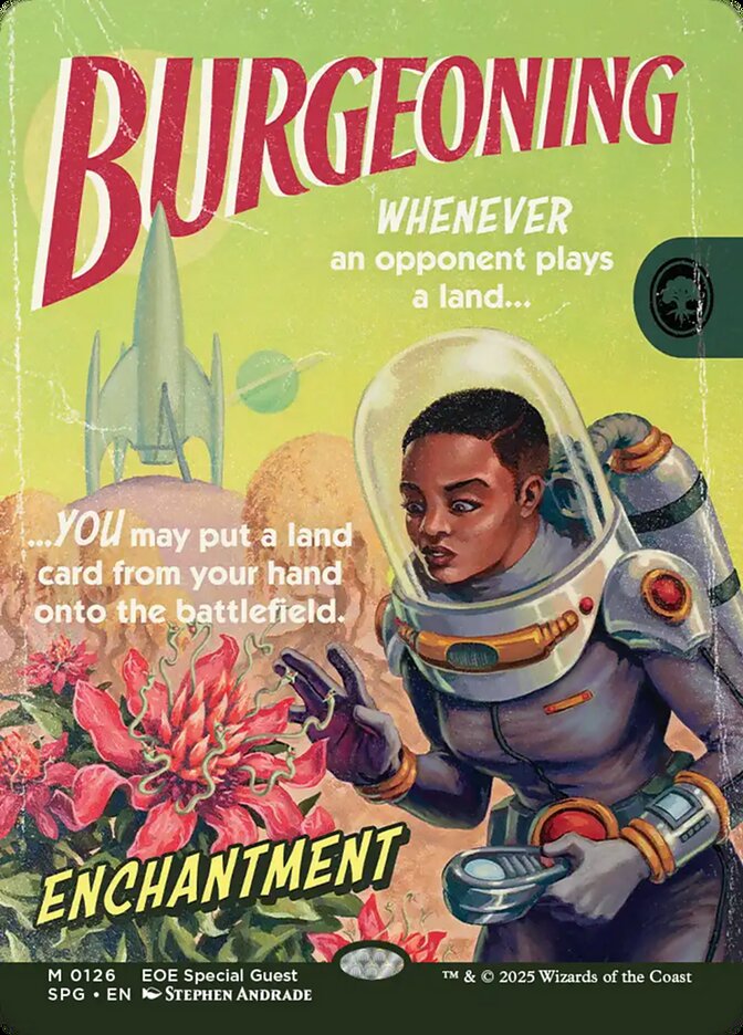 Burgeoning - Special Guests #126 (Lightly Played)