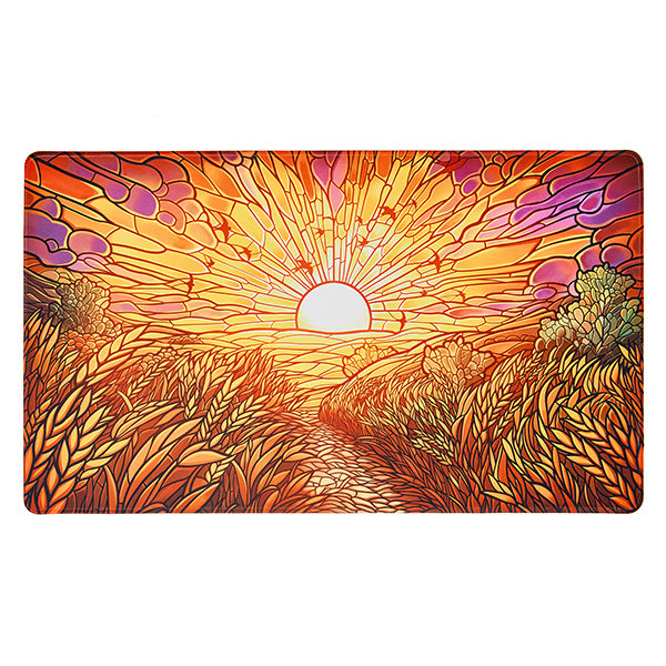 Ultra PRO Stained Glass Golden Plains TCG Playmat