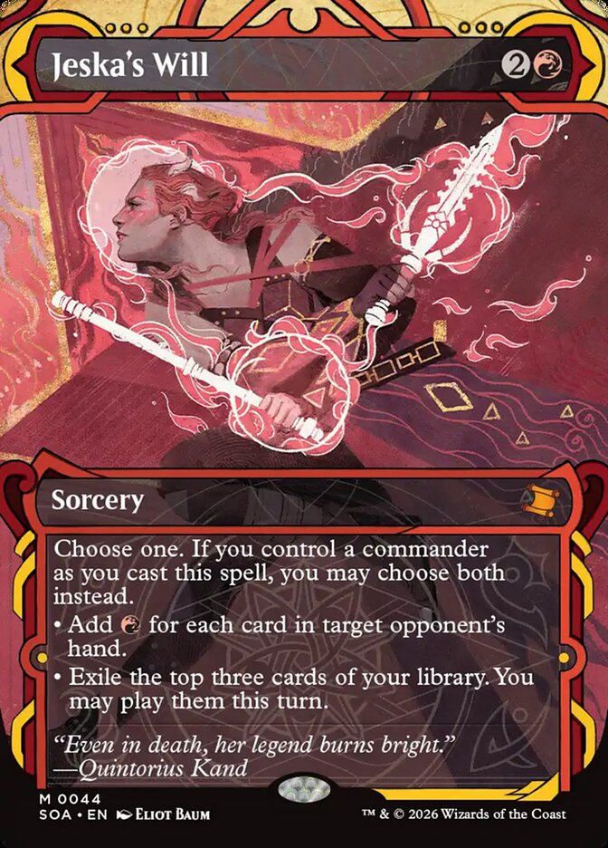 Jeska's Will - Secrets of Strixhaven Mystical Archive #44 (Lightly Played)