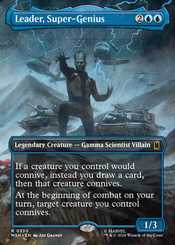 Leader, Super-Genius - Marvel Super Heroes #330 (Lightly Played)