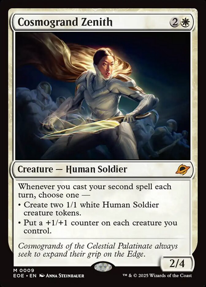 Cosmogrand Zenith - Edge of Eternities #9 (Lightly Played Foil)
