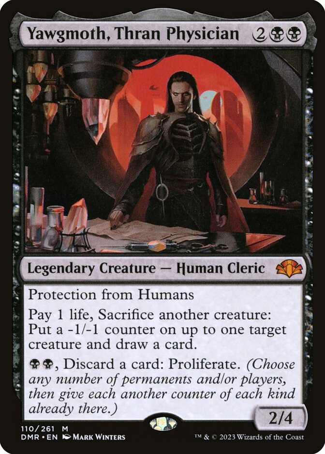 Yawgmoth, Thran Physician - Dominaria Remastered #110 (Lightly Played)