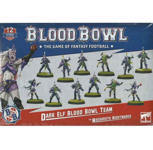 Warhammer Dark Elf Blood Bowl Team The Naggaroth Nightmares