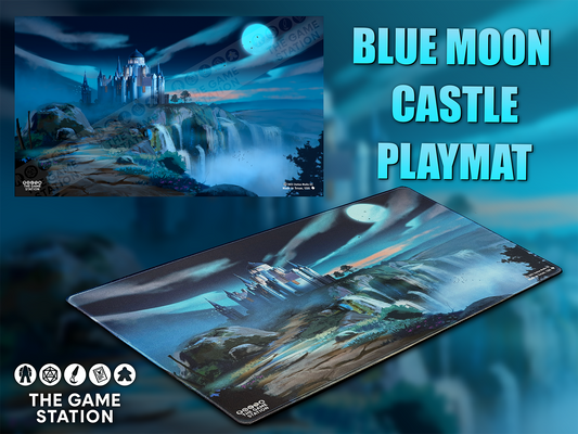 Blue Moon Castle TCG Playmat 24x14