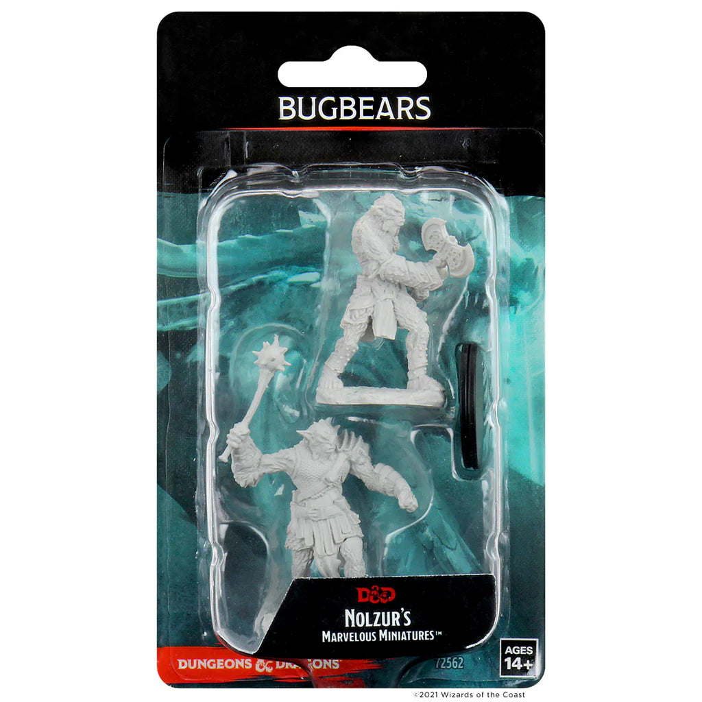 WizKids Dungeons & Dragons Nolzur's Marvelous Miniatures Unpainted Minis Wave 1 Bugbears