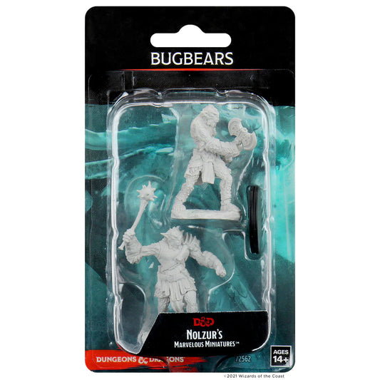 WizKids Dungeons & Dragons Nolzur's Marvelous Miniatures Unpainted Minis Wave 1 Bugbears