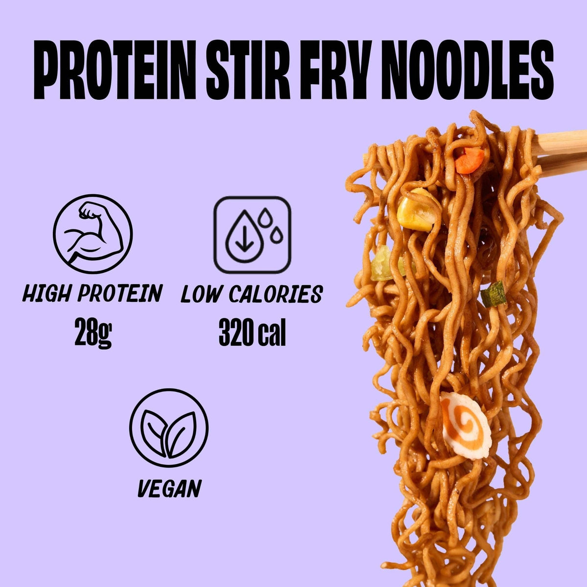 Korean Spicy Chicken Stir Fry Protein Ramen - Case of 6