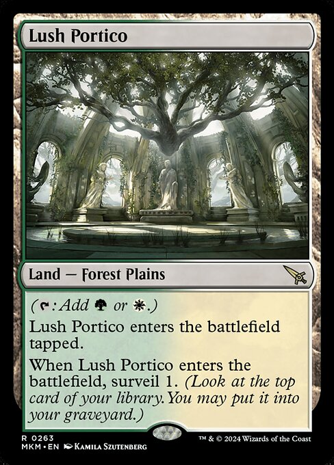 Lush Portico - Murders at Karlov Manor #263 (Near Mint)