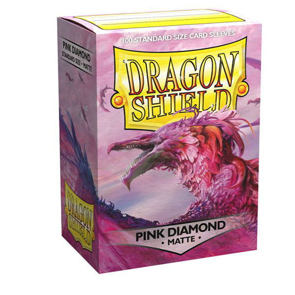 Dragon Shield 100Ct Box Matte Pink Diamond