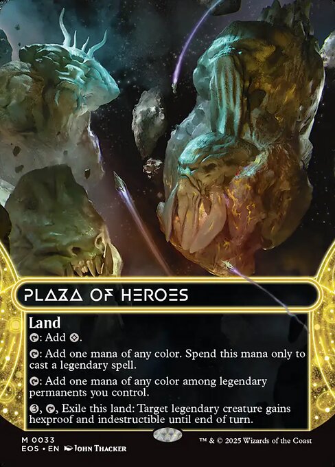 Plaza of Heroes - Edge of Eternities: Stellar Sights #33 (Near Mint)