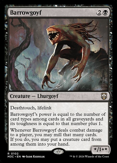 Barrowgoyf - Commander: Modern Horizons 3 #102 (Lightly Played)