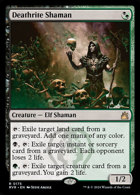 Deathrite Shaman - Ravnica Remastered #175 (Near Mint)