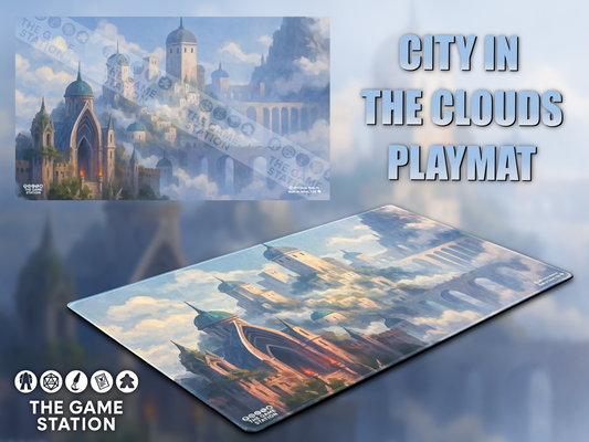 City in the Clouds TCG Playmat 24x14