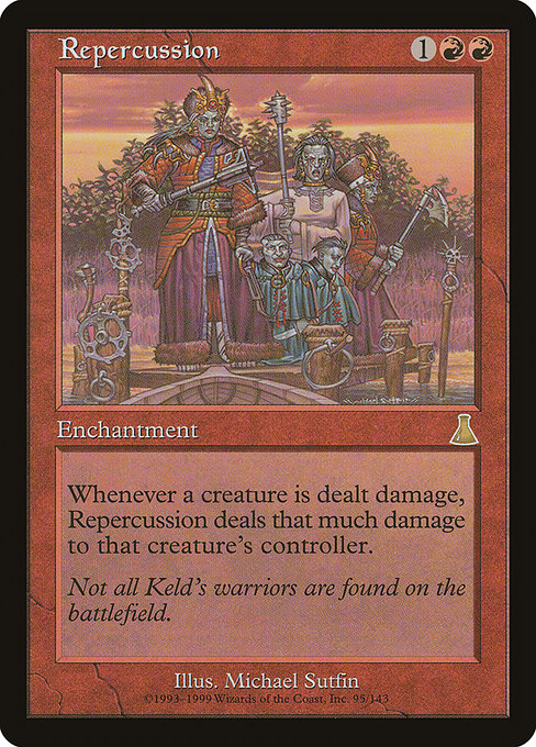 Repercussion - Wilds of Eldraine: Enchanting Tales #48 (Lightly Played)