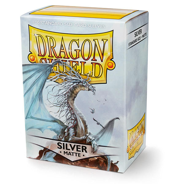 Dragon Shield 100Ct Box Matte Silver